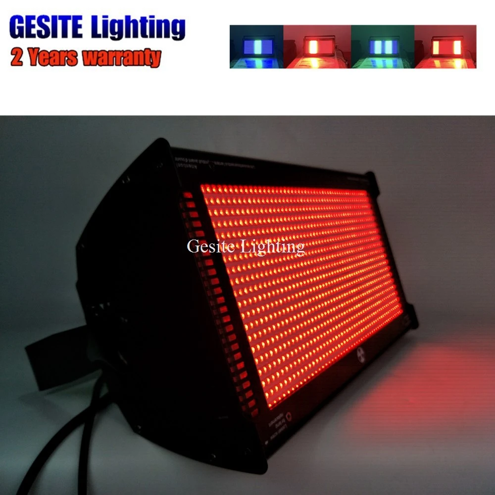 Rainbow effect Colorful 1000w led Strobe effect and Uniform RGB color mixing system