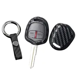 Cubiertas de llave de protección de coche, accesorios de control remoto de alarma, funda de estilo para Mitsubishi Pajero EX Lancer ASX Outlander Galant