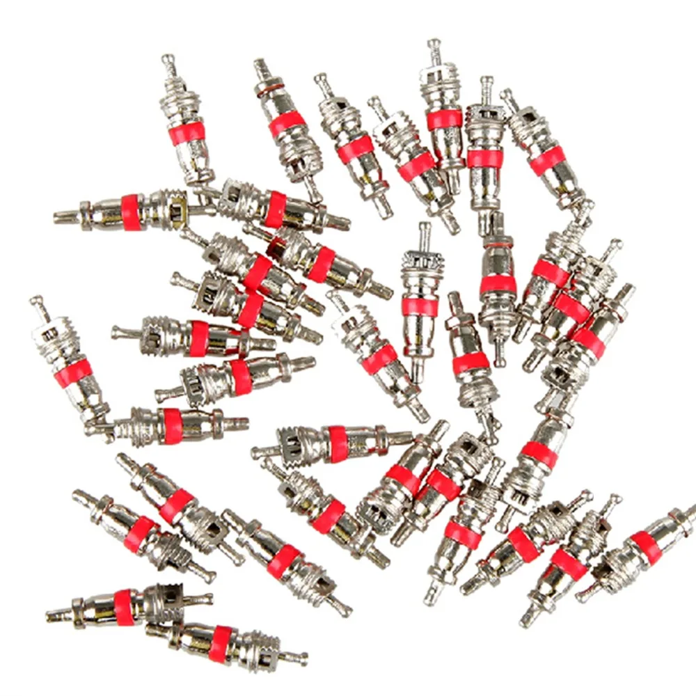 100pcs/lot  tubeless tyre tire valve cores for rubber snap in tire valve