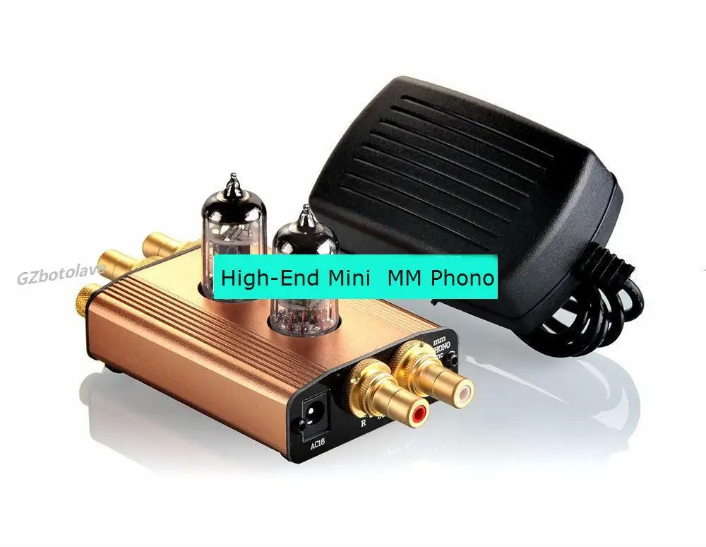 NEW class A High-End Mini Vacuum Tube MM Phono Turntable Preamplifier HiFi Preamp