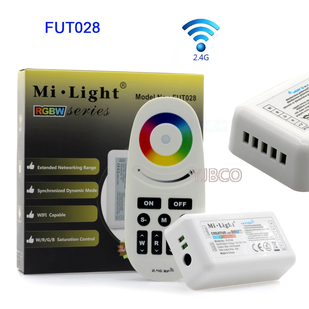 Miboxer 2.4G FUT020/FUT021/FUT022/FUT025/FUT027/FUT028 Led Strip Dimmer Touch Dual Wit/Rgb/Rgbw Led Strip Controller
