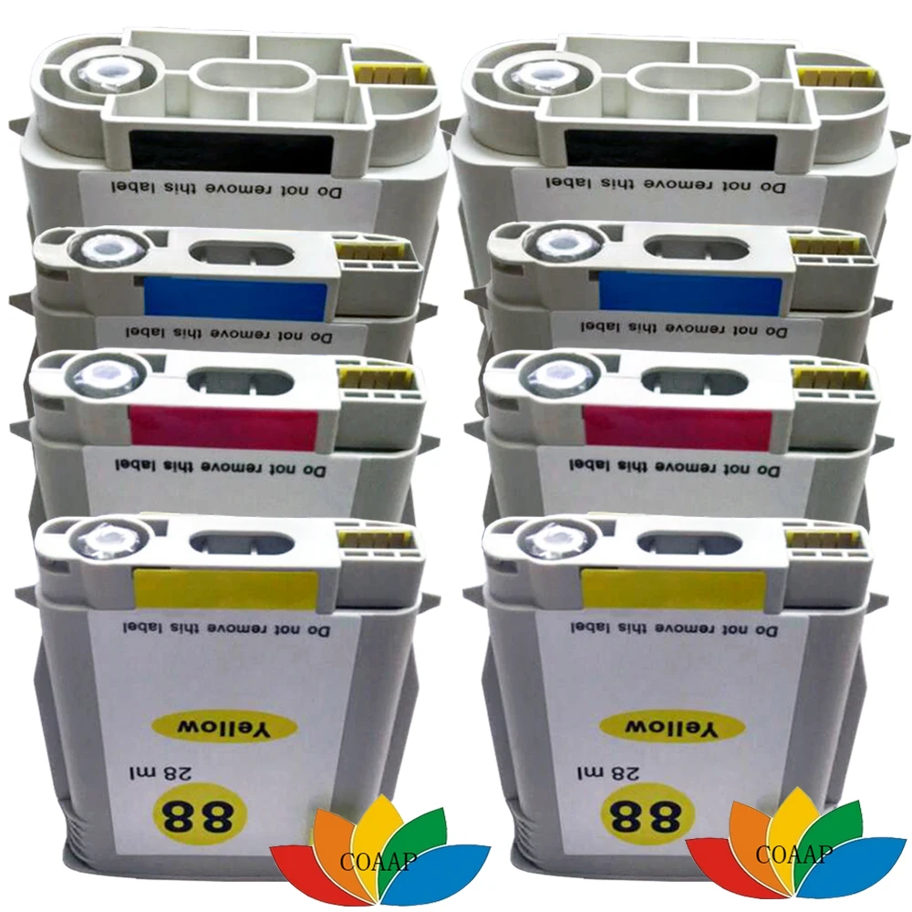 8 Compatible Ink Cartridge for hp88 HP 88 XL 88XL Officejet Pro K550dtn K550dtwn L7400 L7480 L7681 L7700 L7710 L7555 L7580 L7590