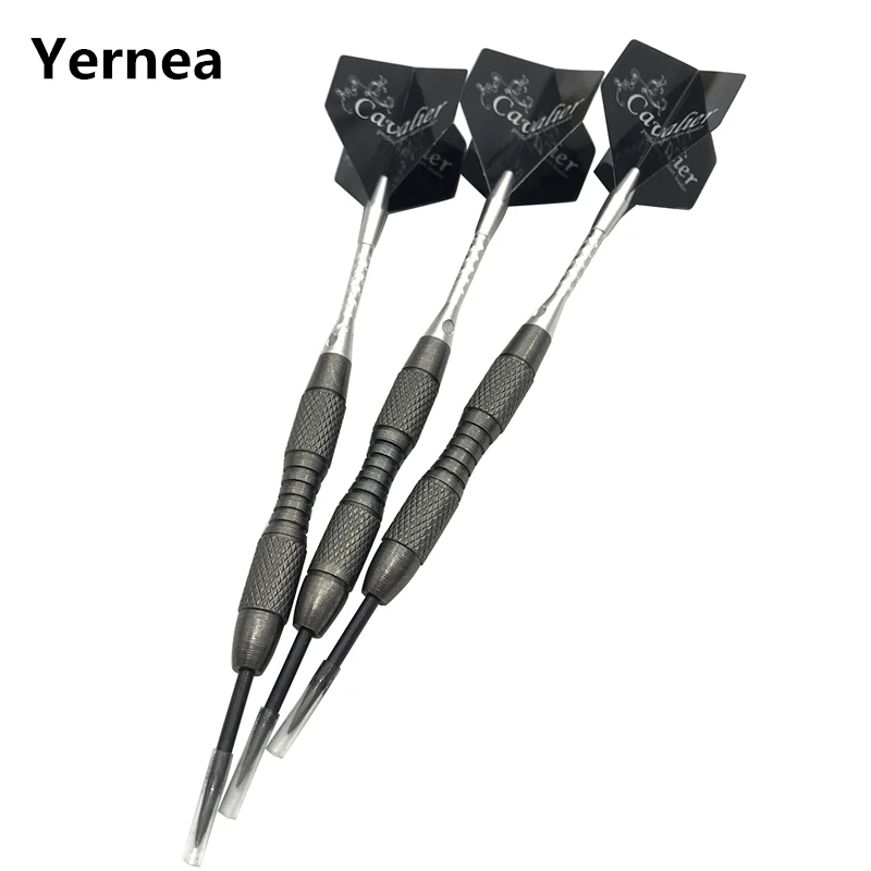 

Yernea High-quality 20g Hard Darts 3Pcs New 16cm Length Steel Tip Darts Tungsten Barrel Silvery White Dart Shafts Flights