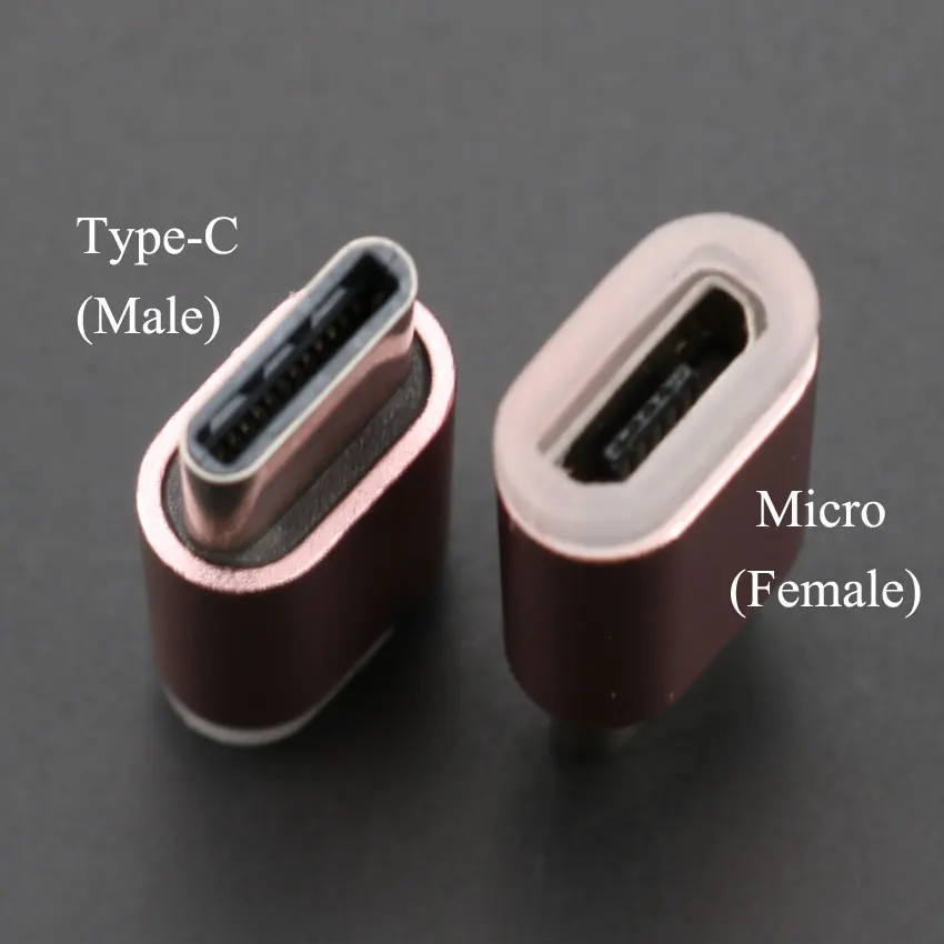 2pcs Type C to Micro USB / Micro to Type-C OTG Adapter Support Data Sync Charge Converter For Macbook Xiaomi Huawei for Samsung