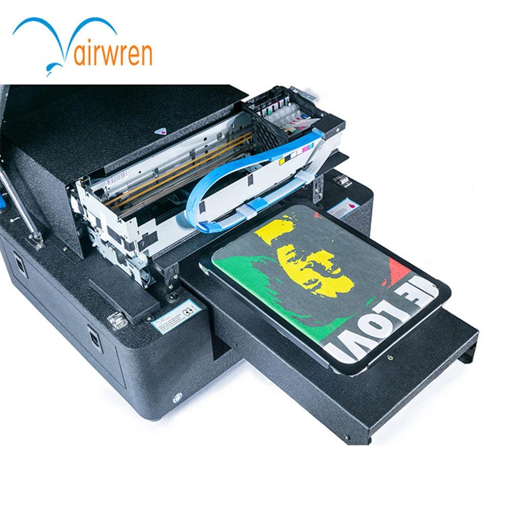 

Airwren Haiwn-T400 T-shirt Printer A4 Size Automatic Digital DTG Direct to Garment Printing Machine