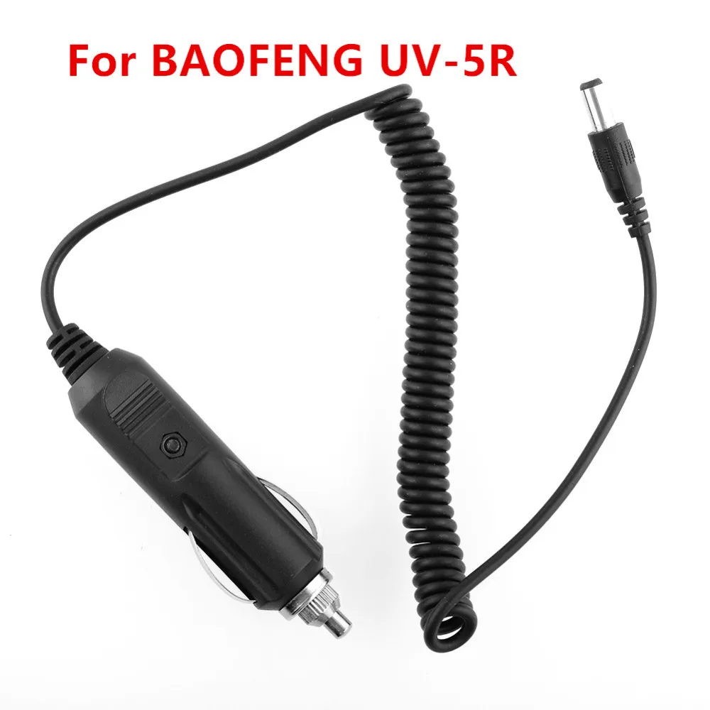 2pcs Baofeng Walkie Talkie Car Charger UV-5R UV-5RE UV-82 GT-3 Portable Car Charger Accessories car filling lines Fast charging