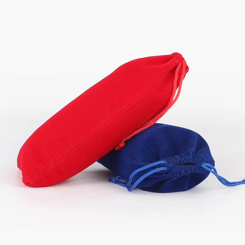 50pcs/lot Drawstring Velvet Pouches For Perfume Bottle Phone Christmas Gift Packaging Bags 8*17 10*20 10*25 10*30cm Custom Logo