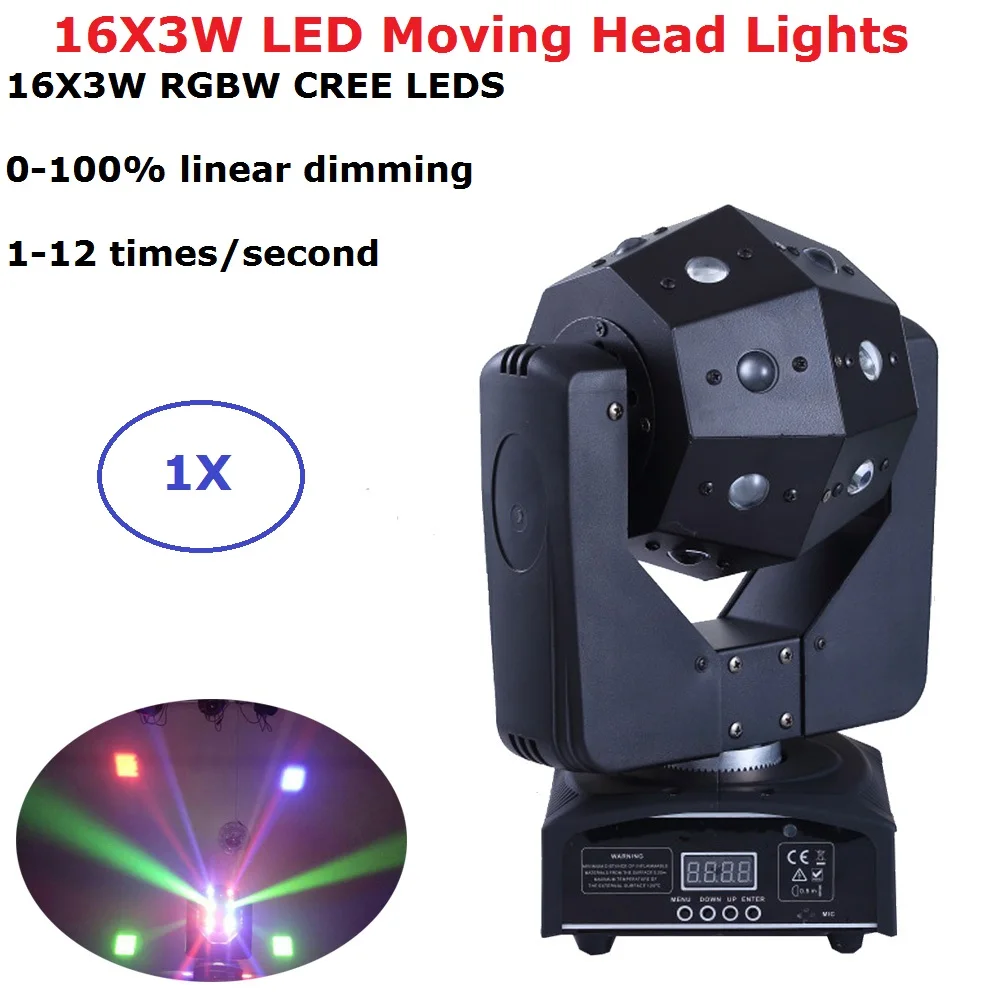 

Wash 4IN1 RGBW LED Moving Head Light DMX512 Control 13/15CH Stage Party DJ Bar Lighting Equipments 110-220V For Indoor Club Show