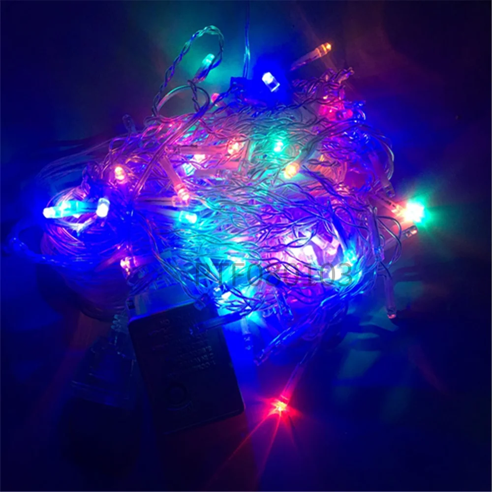 Laagste Prijs 10M 100led String Lights Gordijn Ijspegel Led Fairy Lights Kerst Lampen Lichten Decoratie Wedding Xmas Party