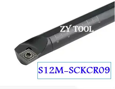 

S12M-SCKCR09 Boring Bar,Internal turning tool CNC tool holder,Lathe cutting tool,bar cut Holder for CCMT09T304/08 insertion tool