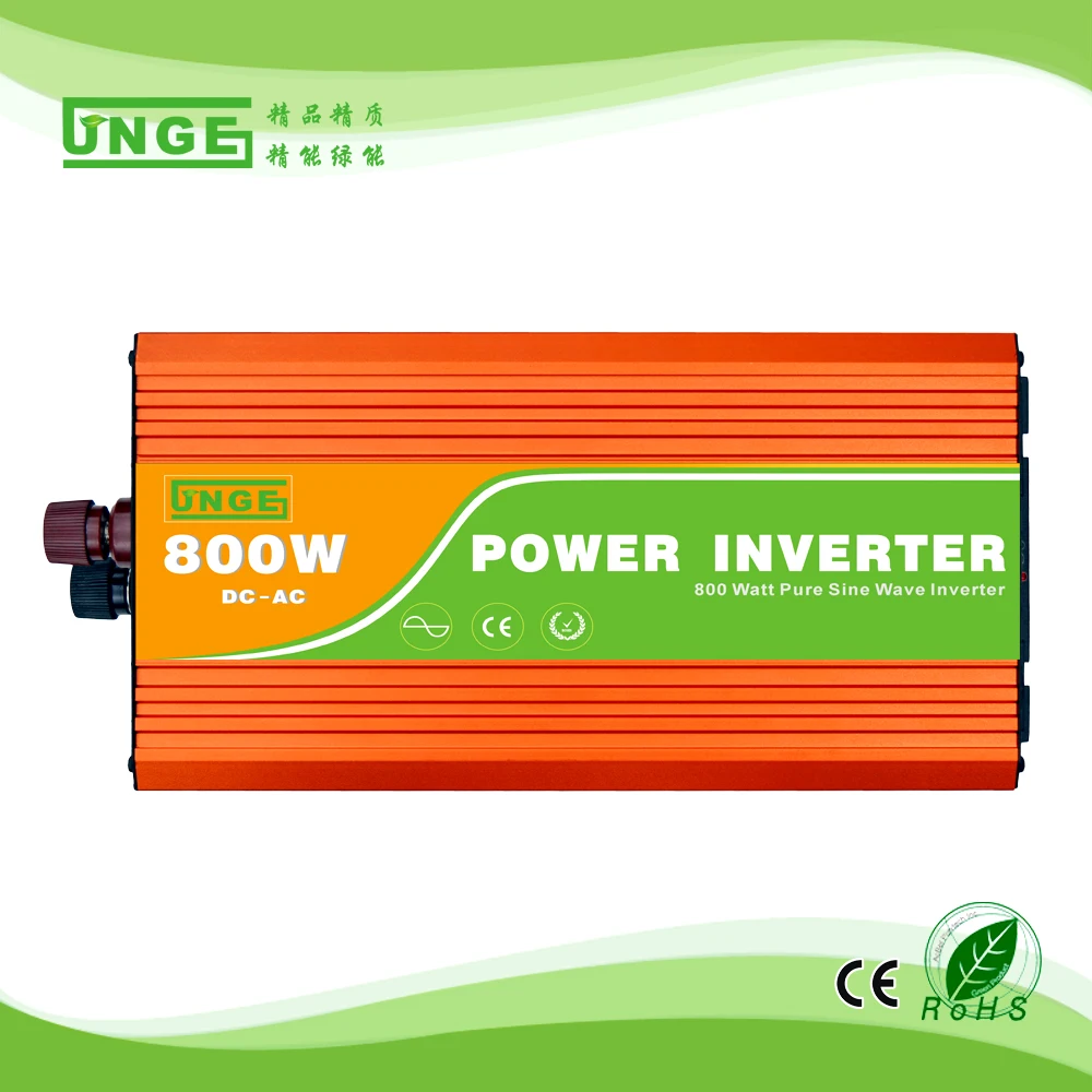 800W 12/24/48V To 100/110/120/220/230/240VAC 50/60Hz Residential Home High Frequency Use Pure Sine Wave Off Grid Inverter