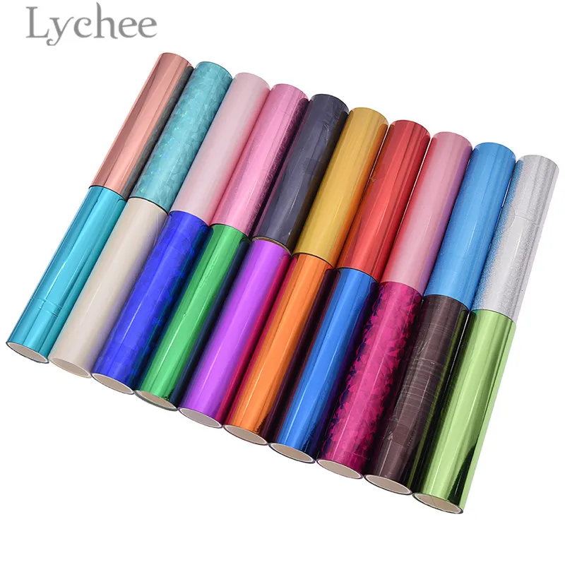 Multicolor Hot Stamping Foil Paper Laser Foil Paper DIY Crafts Material For Garment Box Cards