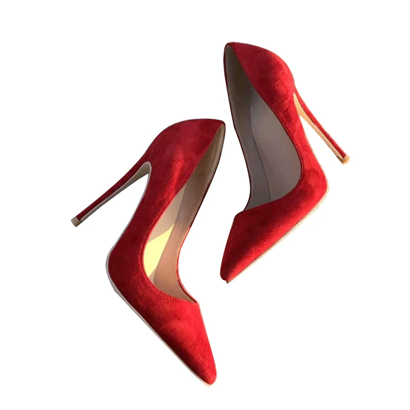 Women Pumps for Wedding Pointed Toe Sexy High Heels Shoes 8 cm 10 cm 12 cm Stilettos Green Pinkycolor plus size RM002 ROVICIYA