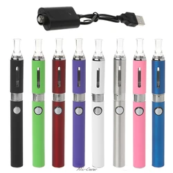 Electronic Cigarette Atomizer Battery Vape Pen + Charger Kit 650mAh Huge Vapor High Quality