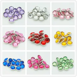 Hot sale NS5009 Mixed 10pcs 12mm Colorful Resin Uneven Beauty snap buttons fit DIY snap bracelet Jewelry wholesale