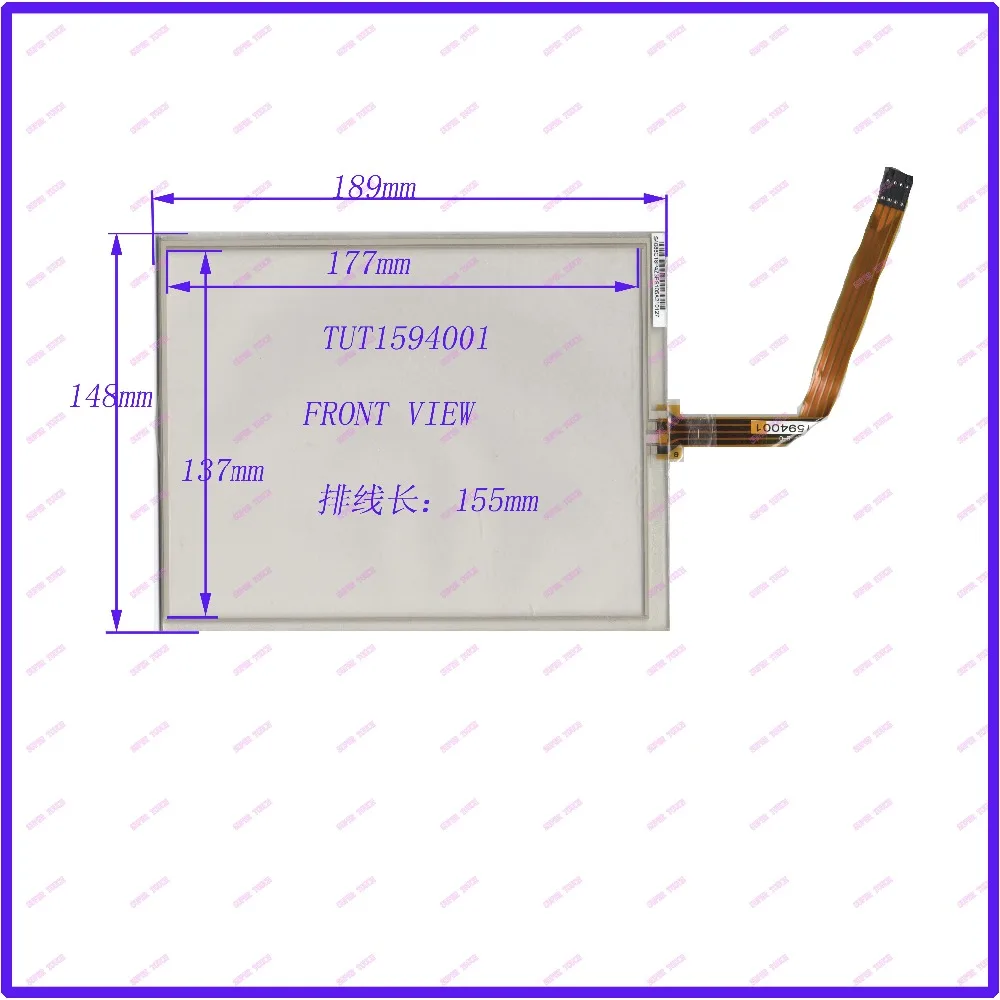 original new TUT1594001 189 * 148 8.4 inch four-wire resistive screen 4: 3 external screen control touch