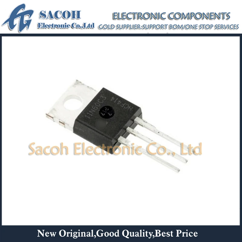 

Refurbished Original 10Pcs/Lot SPP11N60C3 11N60C3 OR SPP11N60C2 11N60C2 OR SPP11N60CFD 11N60CFD 11N60 TO-220 11A 600V MOSFET