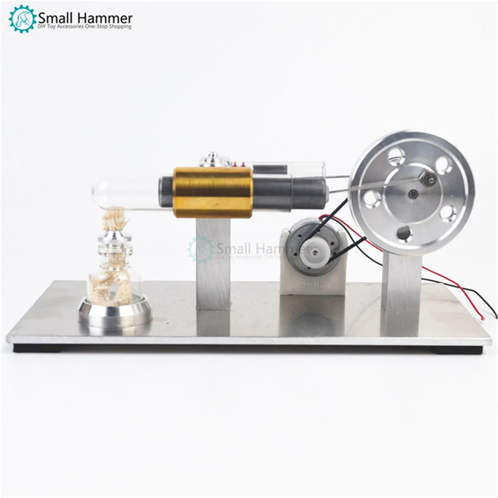 

Stirling miniature engine model external combustion engine birthday gift steam engine