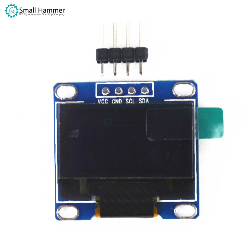 0.96 inch blue 128*64 I2C IIC communication display OLED LCD module