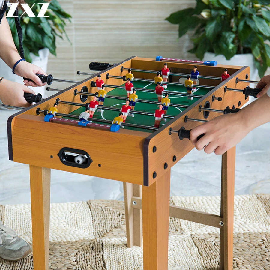 69cm 12pole Standard Football Soccer Table Game Bobby Children Desk Football Games Match Set Gift Toy Party for Adult Kids T4