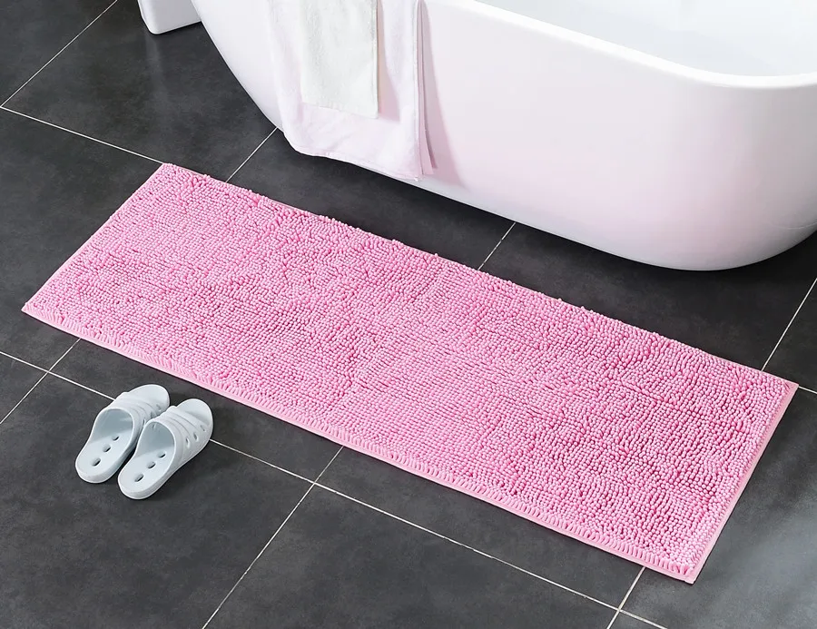 Tappeti da bagno per Anti-slip Bagno Zerbino Tappeto di Ciniglia Rilievo Del Piede 50*120 centimetri Piano Zerbino per cucina Camera Da Letto