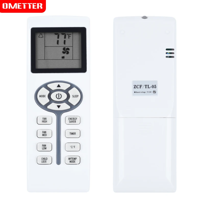 Replacement Remote Control for Soleus Air WM1-12E2-01 WM1-05M2-02 05M2-01 STTW-01 PSC-12-01 12HP-201 ZHF/TL-05 Air Conditioner