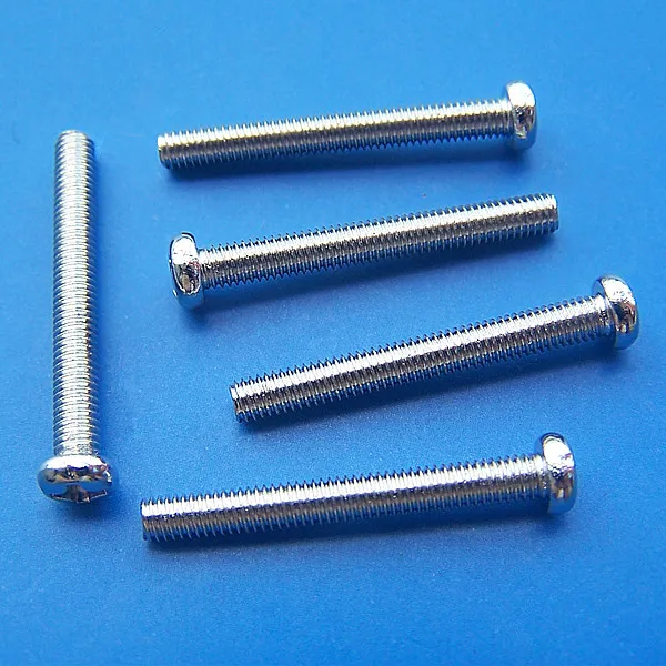 PM3*3/4/5/6/7/8/10/12/14/16 phillips cross recessed pan head machine screws alloy steel screws M3 hex nuts 152