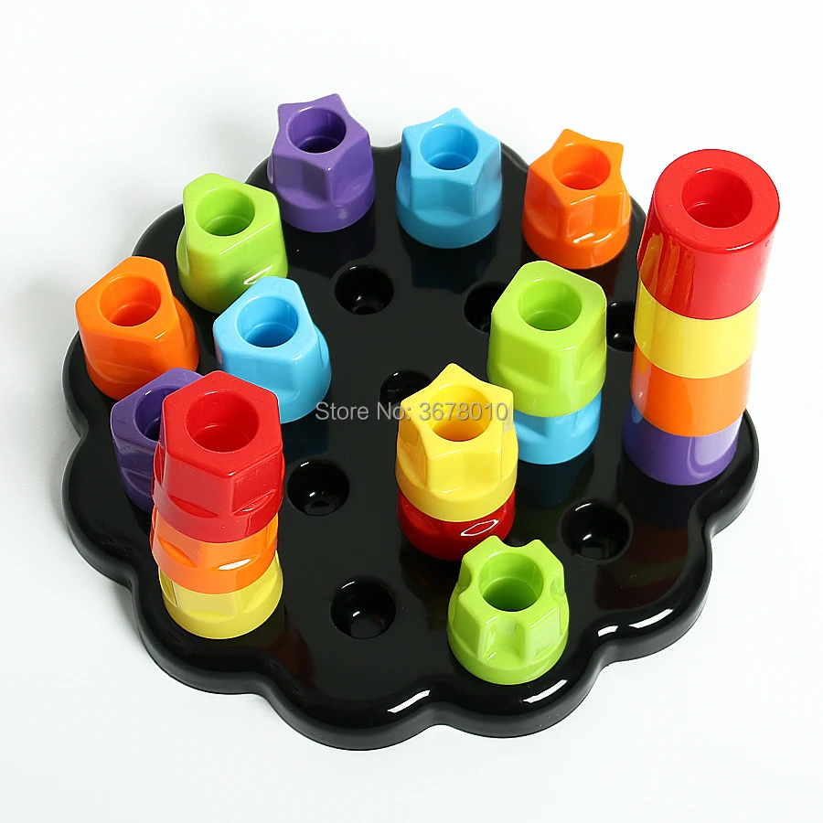 Tots First Chunky Pegs,Learning to Match, stack, build and sort the pegs in all kinds of shapes and sizes Educational toys