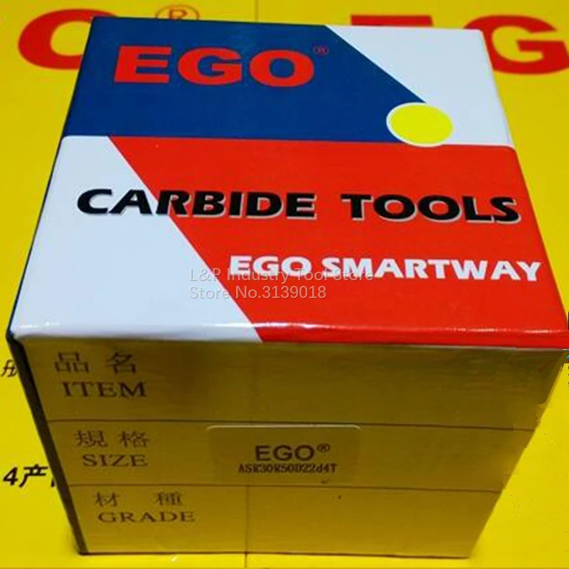 EGO Tornio Meccanico Face Fresatura Testa Taglierina Mandrino ASR20 ASR30 ASR40 ASR50 Portautensili CNC Inserto EDNW13T4TN Supporto