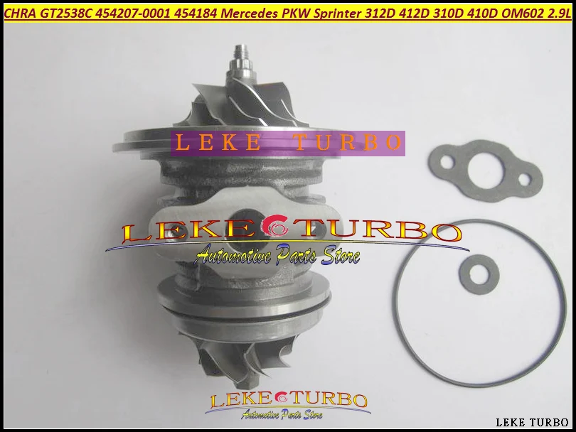 5pcs Turbo CHRA Cartridge TB25 454224 454224-0001 454224-0001 454224 4542240001 A6620903080 Core for Ssang Yong Musso 2.9 TD