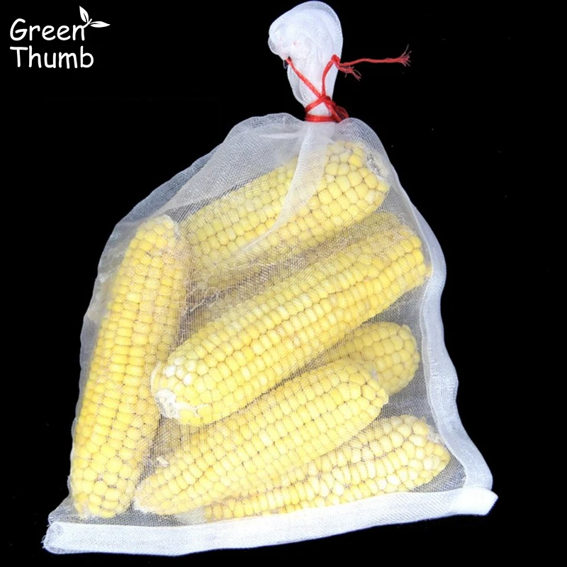 

100pcs Garden Nylon Seeds Bag Mesh Netting Fruits Bags Orchard Vineyard Anti Bird Net Pest Control Accessories Supplies