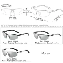 Photochromic Polarized Men Sunglasses #4
