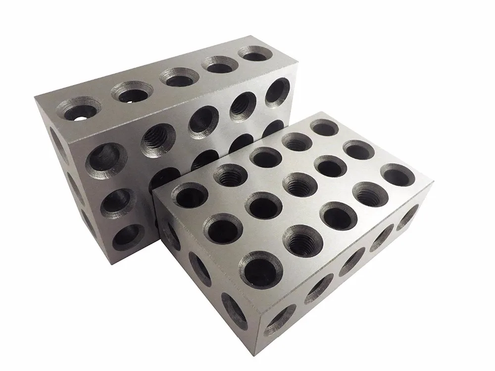 2pcs/set Hardened Steel 2-4-6 Blocks 0.0001\