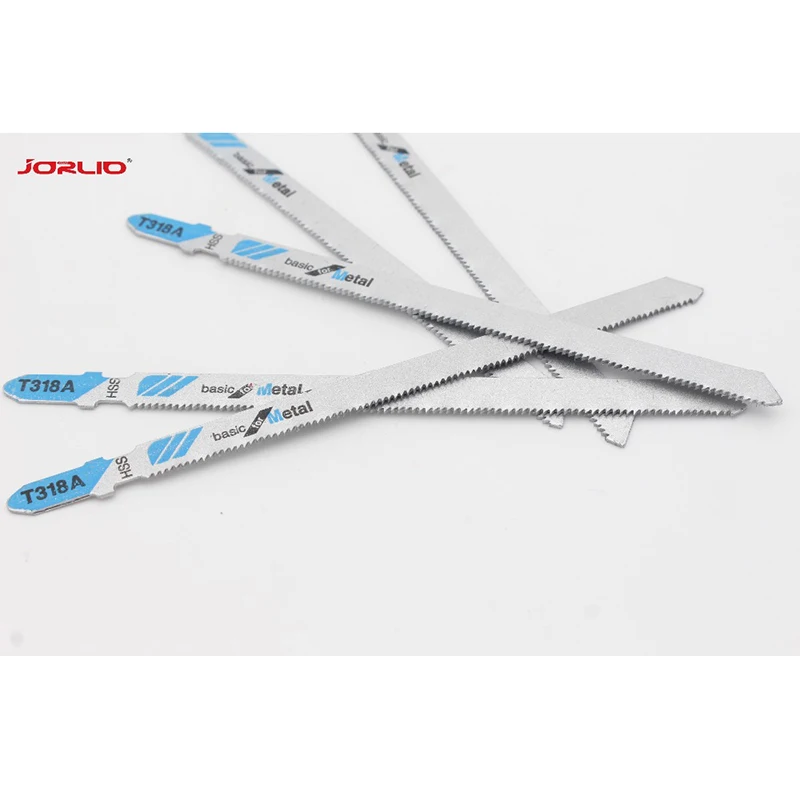 Jigsaw Blade Set 20pcs T-Shank T318A / T118A for Wood Plastic Metal Renovator Power Tool