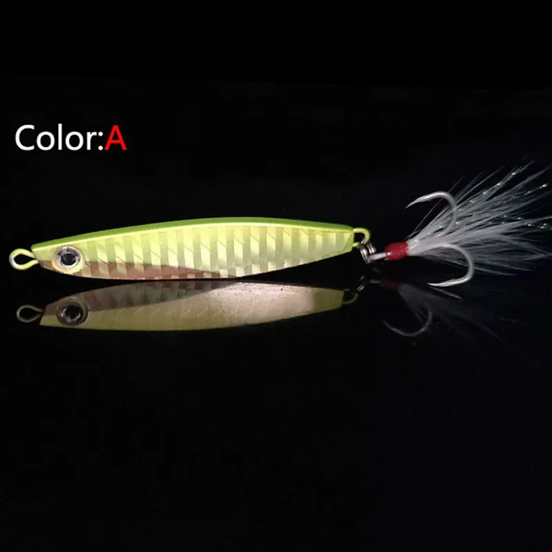 Cuchara de Jigging Marina – Señuelo Metálico Vertical para Pesca - imagen 4