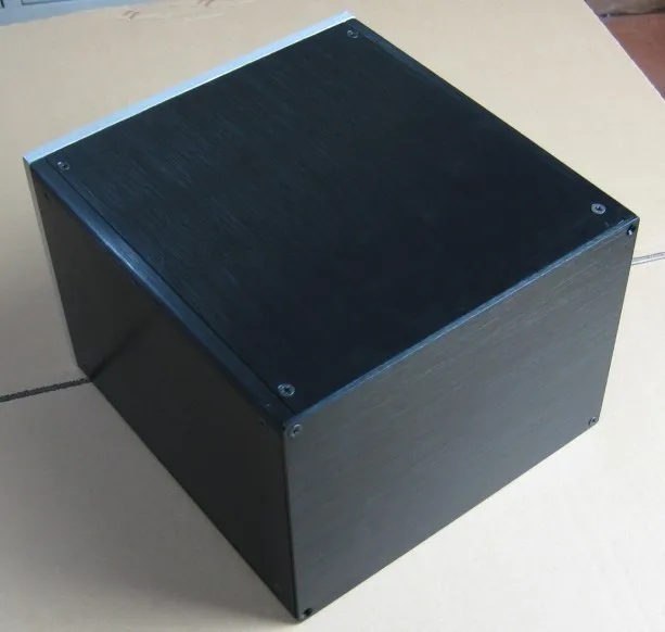 DYT كامل الألومنيوم لوحة فارغة مكبر كهربائي الضميمة إمدادات الطاقة Casepower مكبر للصوت boxchassis