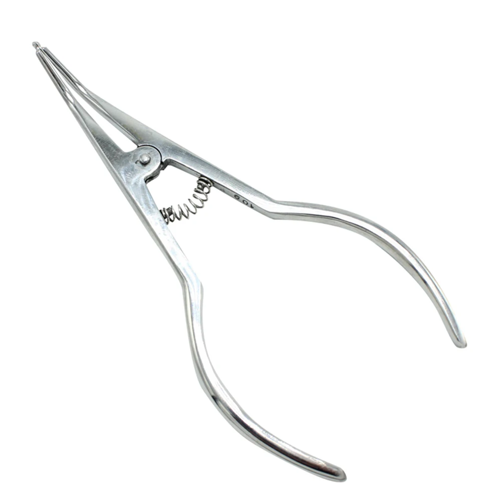 1 Piece Dental Orthodontics Elastic Ligature Ties Forceps Separators Circle Pliers Dentist Surgical Split Ring Placing Forceps