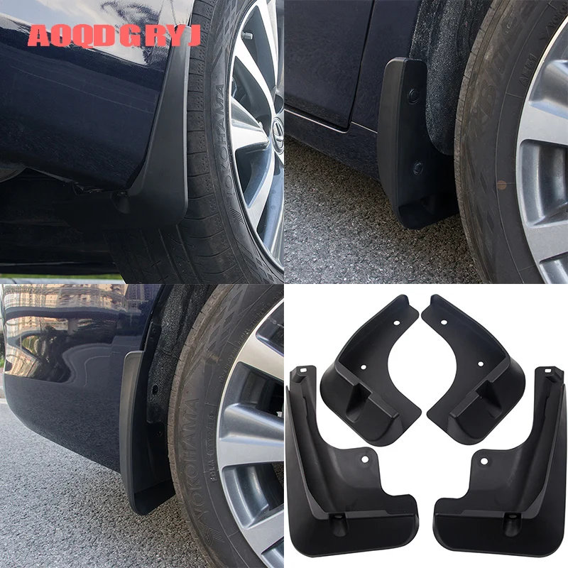 

Car styling 4pcs For Lexus ES200 ES260 ES300h 2018-2019 Mud Flaps Splash Guards Car Fenders Mudguard