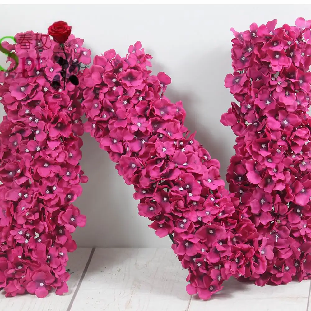 

SPR Free Shipping-10pcs/lot wedding silk flower hydrangea floral arrangement arch table runne flower T station ceremony