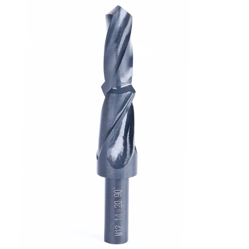 M6 6.6Mm 11Mm 6.6-11Mm Đường Kính 90 180 Độ Thép Tốc Độ Cao HSS Nhỏ Thẳng Vít hai Subland Bước Core Bit Khoan Xoắn