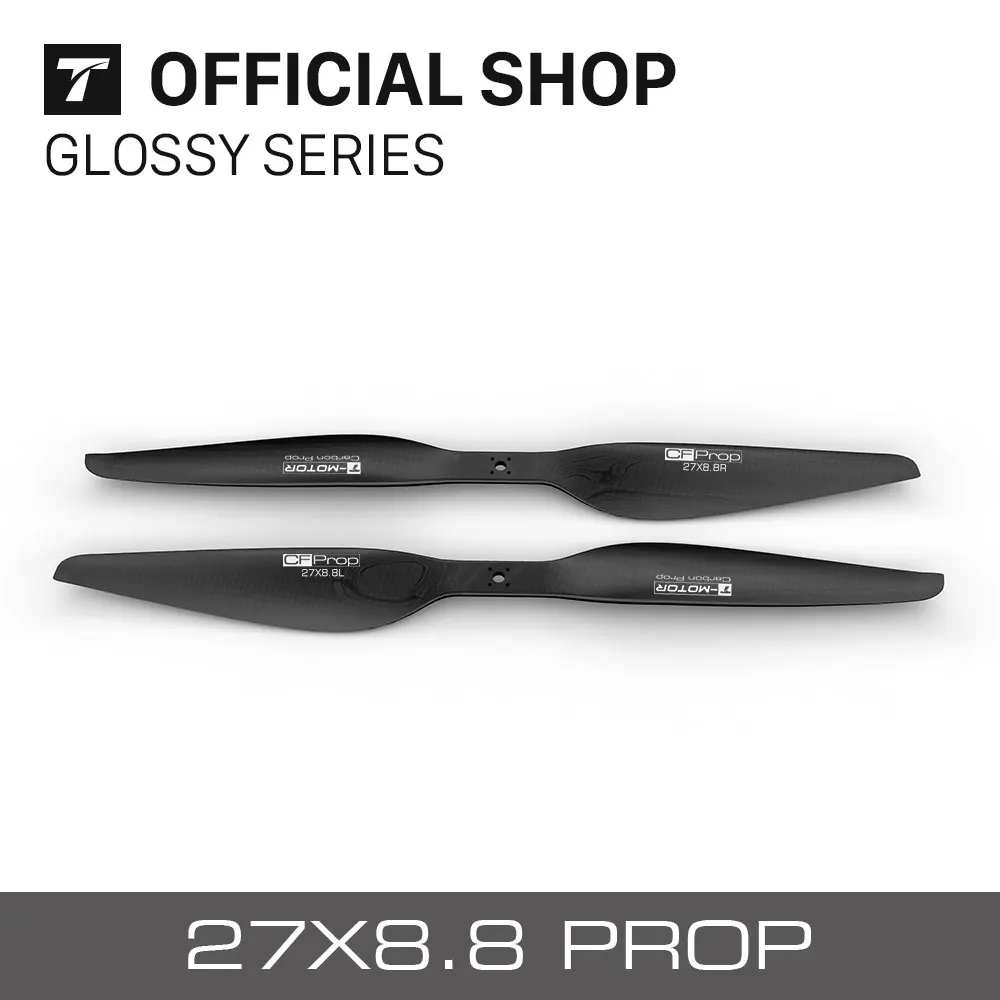 

T-Motor profession CF prop G27x8.8 Prop-2PCS/PAIR Carbon Fiber Propellers for multicopter UAV Drones