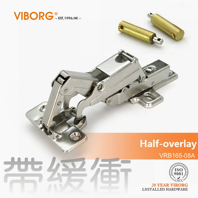 (2 pieces)VIBORG 165 degree Full / Half Overlay Inset Soft close Self Closing Kitchen Cabinet Hinge Cupboard Wardrobe Door Hinge