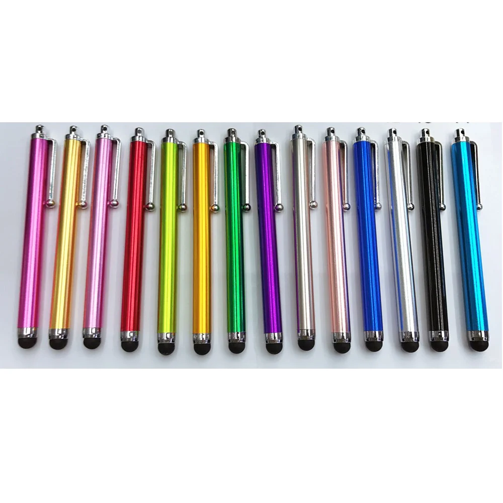 

100pcs Capacitive Touch Screen Stylus Pen for samsung tablet for ipad pencil stylus for Universal Smart Phone