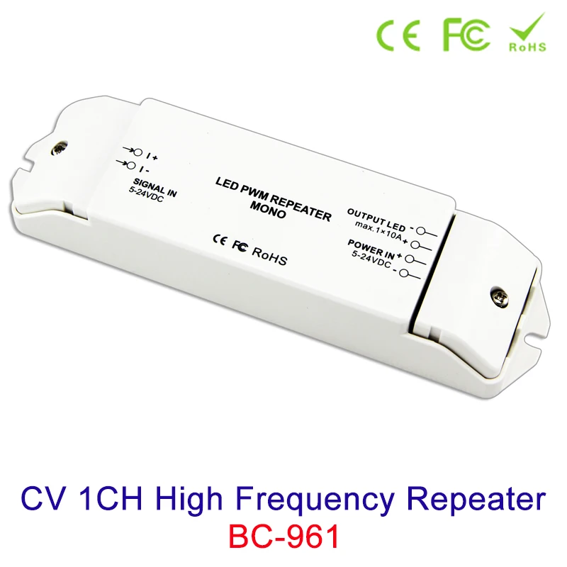 New arrival Constant Voltage High Frequency Repeater 1CH 2CH 3CH 4CH  RGB RGBW WW CW Controller DC5V-24V Output CV PWM signal