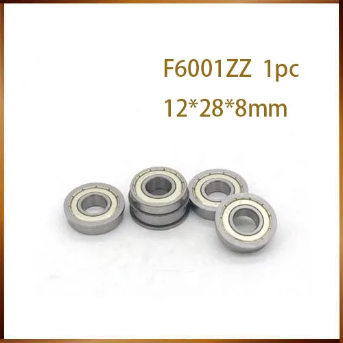 

6001 2rs 12x28x8 mm F6001ZZ S6001RS S6001ZZ stainless steel flange Ball Bearings 180101 RS 6001ZZ 6001RS 6001-2RSH 6001-2RS1