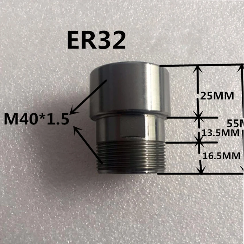 Engraving electromechanical spindle nut anti-skid rod Rotor ER compression adapter