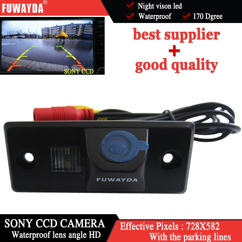 FUWAYDA SONYCCD Car RearView Reverse Backup Parking CAR Camera for Volkswagen VW SKODA FABIA TIGUAN TOUAREG POLO Porsche Cayenne