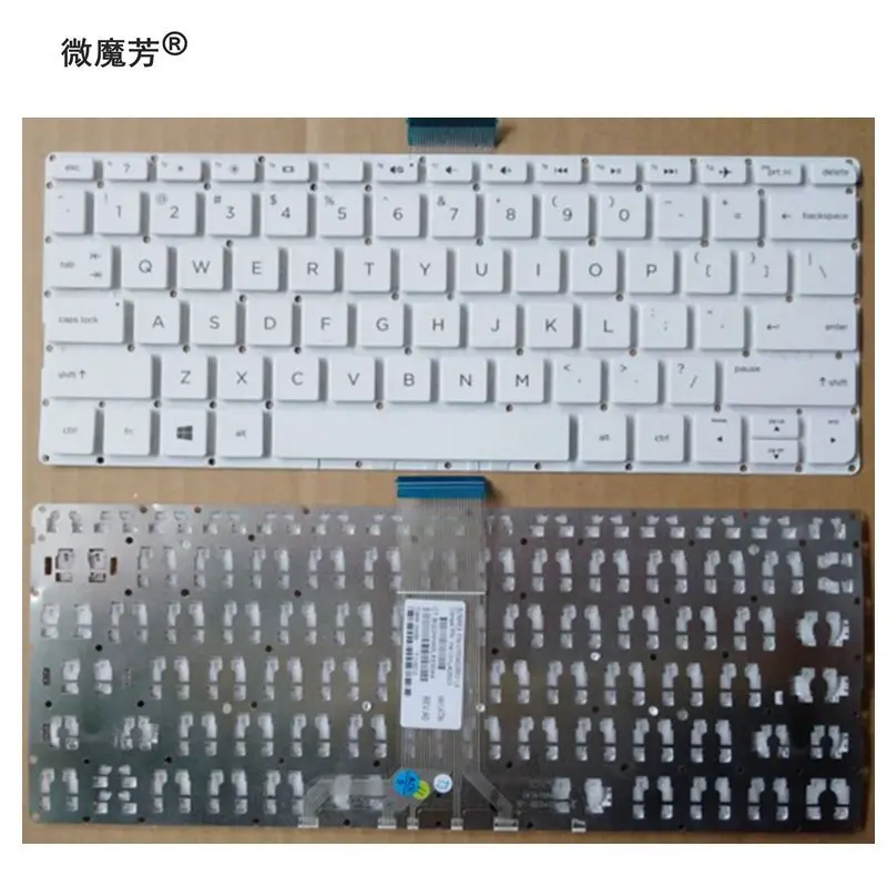 NEW English keyboard  FOR HP Pavilion 11-k000 11-k100 x360 11-K Laptop Keyboard black/white US