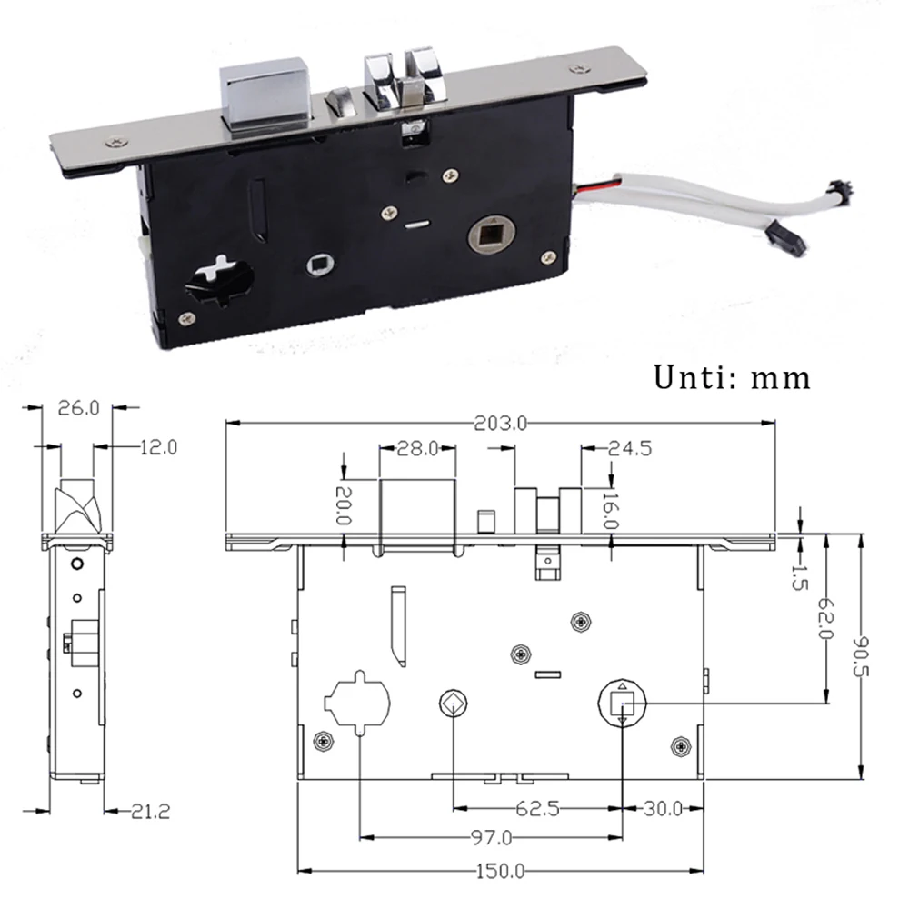 Free Software Rfid Hotel door Lock IC Card Hotel Lock System