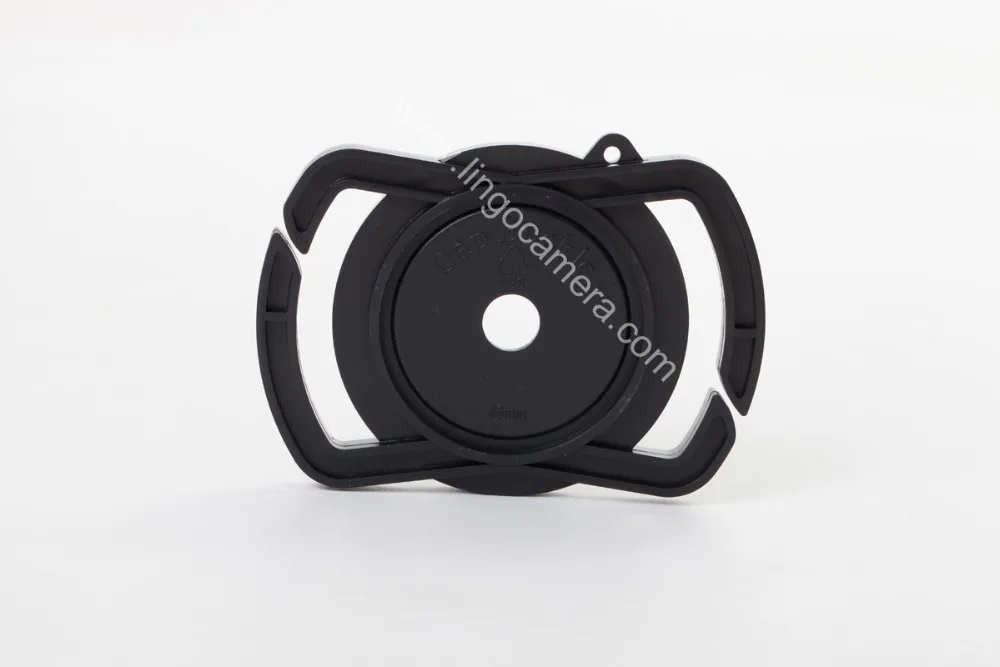 O CAP LENS CAP BUCKLE KEEPER 37 MM OU 58 MM E 46 MM CENTRO PITADA OU CLIP SOBRE CAP